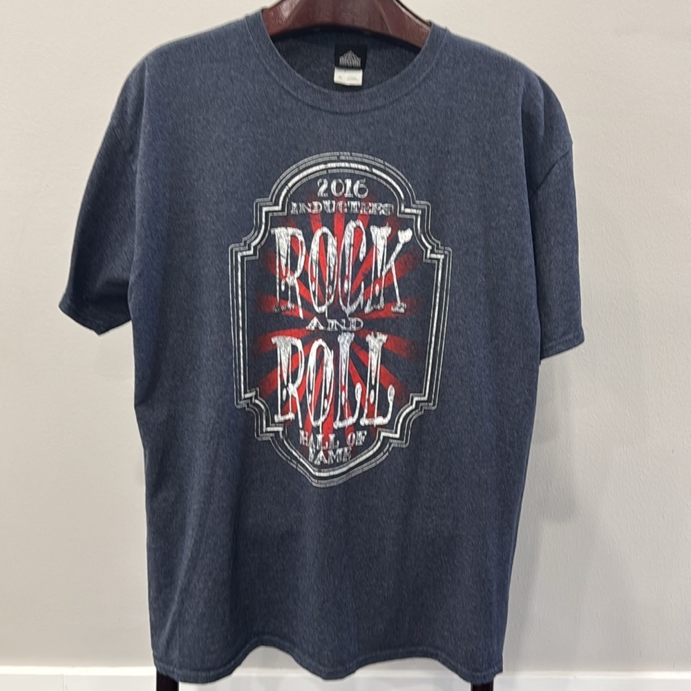 Rock & Roll Hall of Fame 2016 Inductees Graphic T-Shirt.  Sz XL